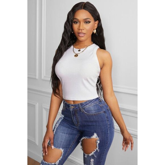 Azura Exchange  Ribbed Tank Top - Picture 5 of 8